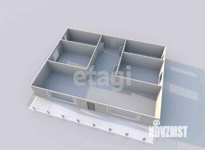 Дом 115м&sup2;, 1-этажный, участок 4 сот.  