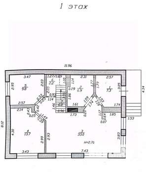 Дом 151м&sup2;, 2-этажный, участок 2 сот.  