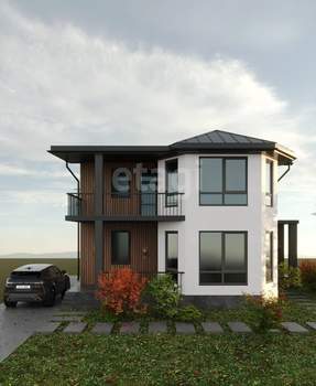 Дом 205м², 2-этажный, участок 4 сот.  