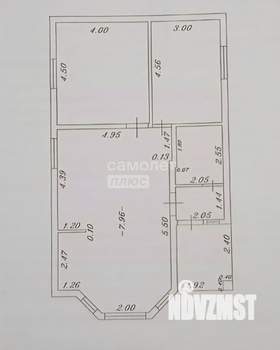 Дом 86м&sup2;, 1-этажный, участок 3 сот.  