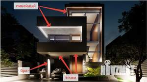 Дом 220м&sup2;, 2-этажный, участок 8 сот.  