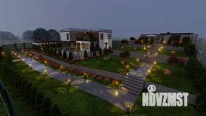 Дом 371м², 2-этажный, участок 17 сот.  