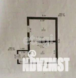 Дом 32м&sup2;, 1-этажный, участок 4 сот.  