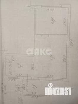 Коттедж 43м&sup2;, 1-этажный, участок 5 сот.  