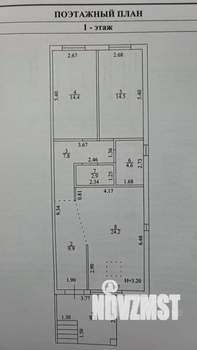 Дом 106м², 2-этажный, участок 3 сот.  