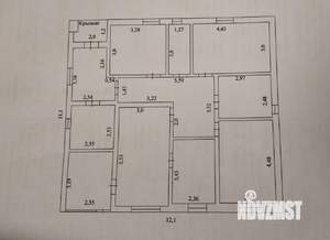 Дача 117м², 1-этажный, участок 6 сот.  