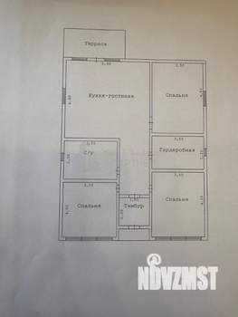 Дом 120м², 1-этажный, участок 4 сот.  
