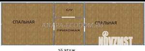 Дом 100м², 2-этажный, участок 3 сот.  