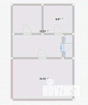 Дом 110м&sup2;, 2-этажный, участок 8 сот.  
