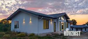 Дом 135м&sup2;, 1-этажный, участок 6 сот.  