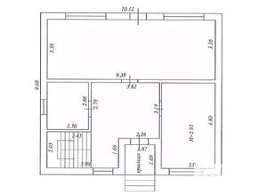 Дом 155м&sup2;, 2-этажный, участок 4 сот.  