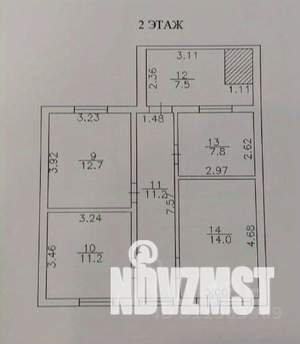 Дом 155м², 2-этажный, участок 5 сот.  