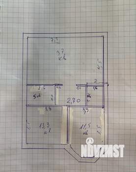 Дом 78м², 1-этажный, участок 6 сот.  