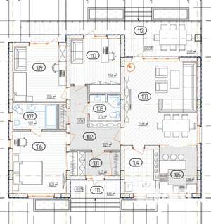 Дом 135м&sup2;, 1-этажный, участок 10 сот.  