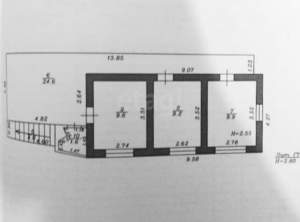 Дом 95м&sup2;, 2-этажный, участок 2 сот.  