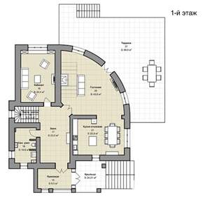 Дом 560м², 3-этажный, участок 26 сот.  