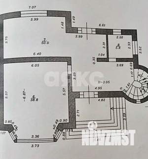 Дом 316м&sup2;, 3-этажный, участок 8 сот.  