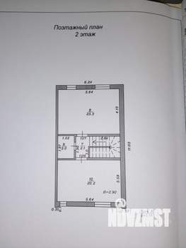 Таунхаус 102м², 2-этажный, участок 102 сот.  