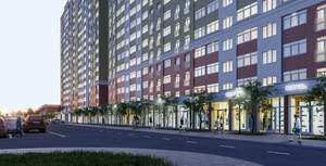 1-к квартира, на длительный срок, 39м2, 17/18 этаж