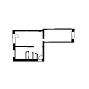 2-к квартира, на длительный срок, 45м2, 5/5 этаж