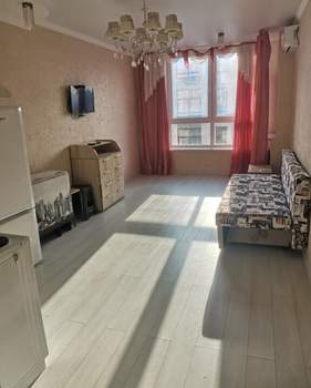 Студия квартира, на длительный срок, 26м2, 13/14 этаж