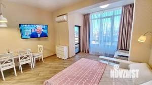 Студия квартира, посуточно, 41м2, 6/16 этаж