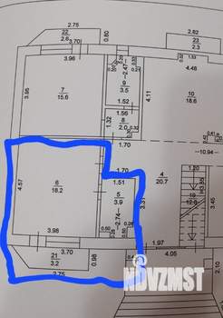 3-к квартира, посуточно, 25м2, 1/3 этаж
