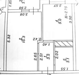 1-к квартира, на длительный срок, 32м2, 17/20 этаж