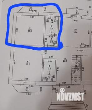 Студия квартира, посуточно, 21м2, 1/3 этаж