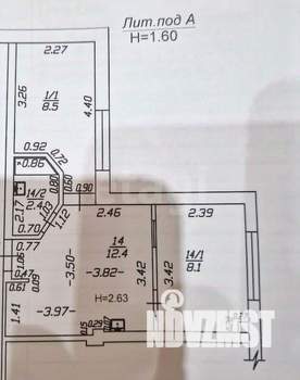 2-к квартира, на длительный срок, 30м2, 1/6 этаж