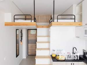 1-к квартира, посуточно, 21м2, 1/1 этаж