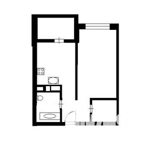 1-к квартира, на длительный срок, 37м2, 4/9 этаж