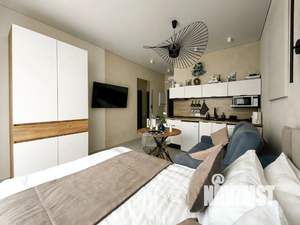 1-к квартира, посуточно, 25м2, 1/2 этаж