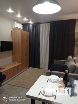 Студия квартира, на длительный срок, 26м2, 1/10 этаж