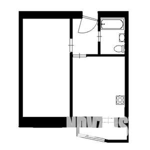 1-к квартира, на длительный срок, 36м2, 5/5 этаж