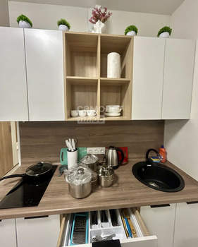 Студия квартира, на длительный срок, 28м2, 10/18 этаж