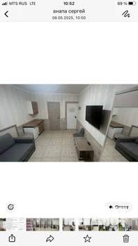 1-к квартира, на длительный срок, 16м2, 1/8 этаж