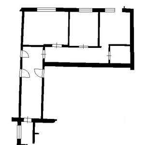 2-к квартира, на длительный срок, 70м2, 3/5 этаж