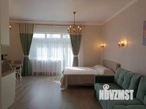 Студия квартира, посуточно, 42м2, 1/7 этаж