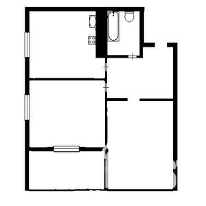 2-к квартира, на длительный срок, 55м2, 5/16 этаж