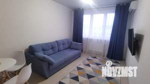 1-к квартира, посуточно, 41м2, 1/18 этаж