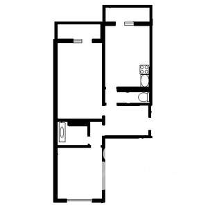 3-к квартира, на длительный срок, 70м2, 15/16 этаж
