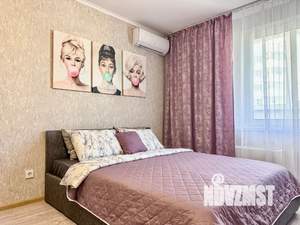 1-к квартира, посуточно, 38м2, 12/16 этаж