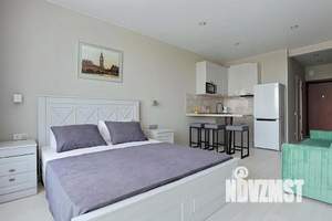 1-к квартира, посуточно, 36м2, 1/1 этаж