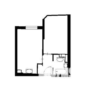 1-к квартира, на длительный срок, 39м2, 6/15 этаж
