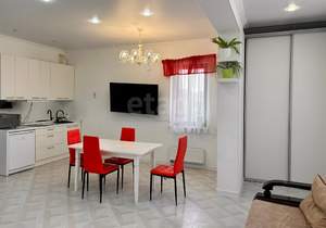 Студия квартира, на длительный срок, 47м2, 4/17 этаж