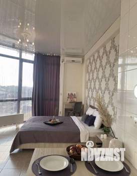 Студия квартира, на длительный срок, 36м2, 6/18 этаж