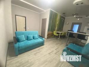 1-к квартира, посуточно, 42м2, 1/12 этаж