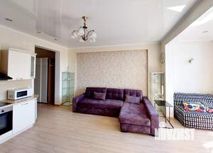 Студия квартира, на длительный срок, 40м2, 16/17 этаж