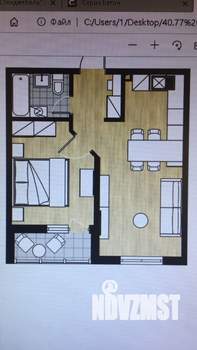 1-к квартира, на длительный срок, 40м2, 17/19 этаж